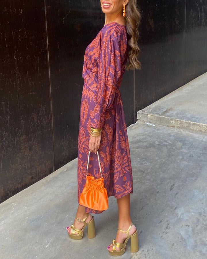 SELINA – WRAP MAXI DRESS