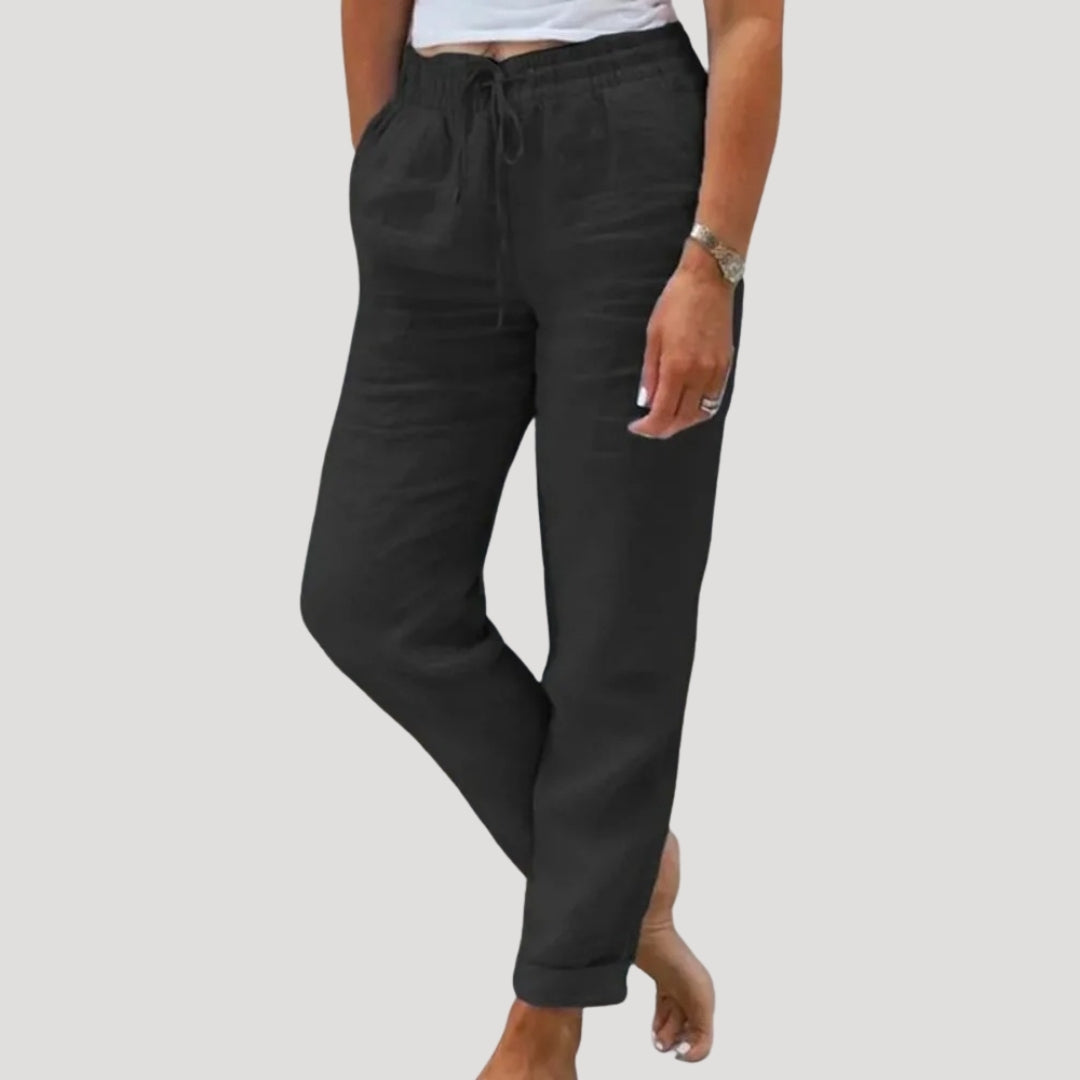 LUCY – RELAXED LINEN TROUSERS