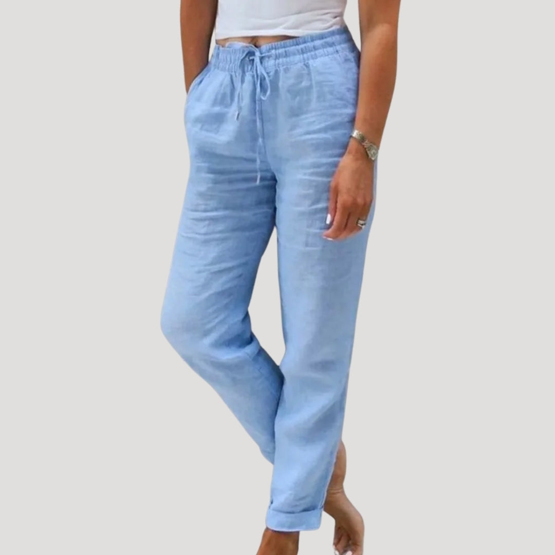 LUCY – RELAXED LINEN TROUSERS