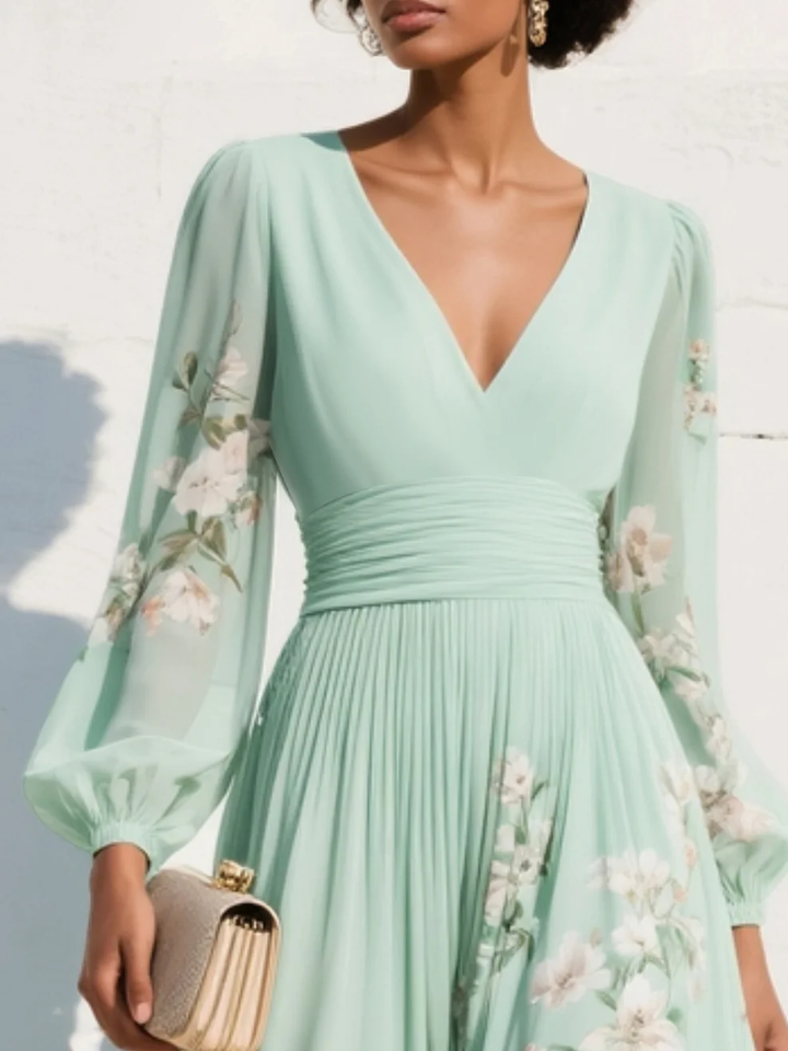 Lona | Floral Midi Dress