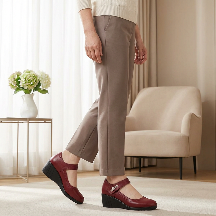 Roxanna | Elegant Comfort Shoes with Supportive Mid-Heel