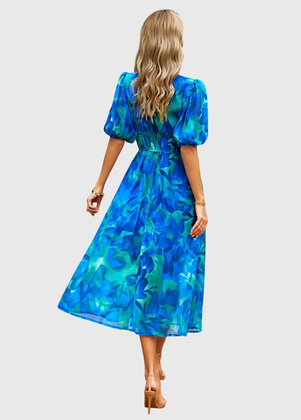 Navi | Flattering Floral Midi Dress