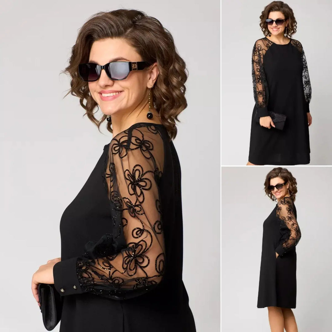 Granya | Classic Midi Dress for Special Occasions
