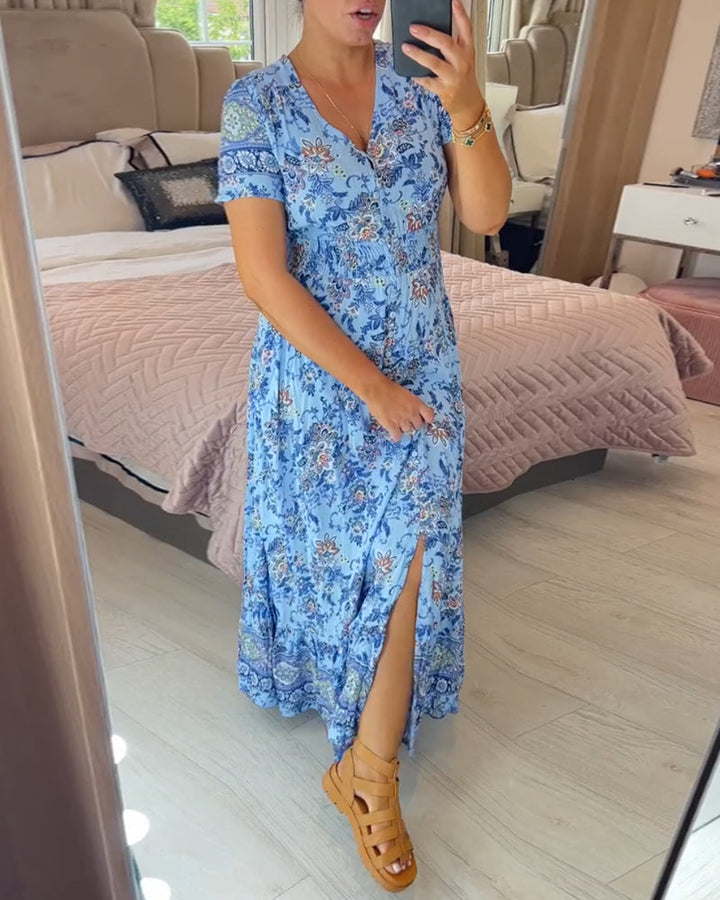 HARRIET – FLORAL MAXI DRESS