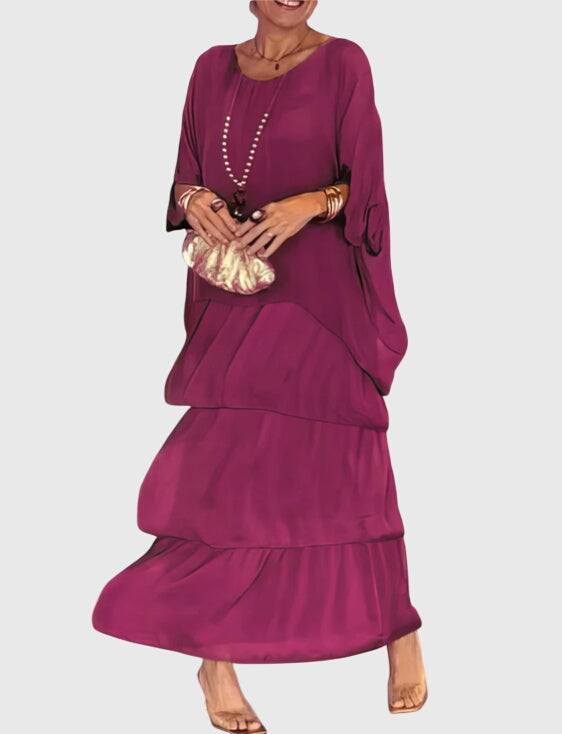 DIANE – FLOWING ELEGANT MAXI DRESS