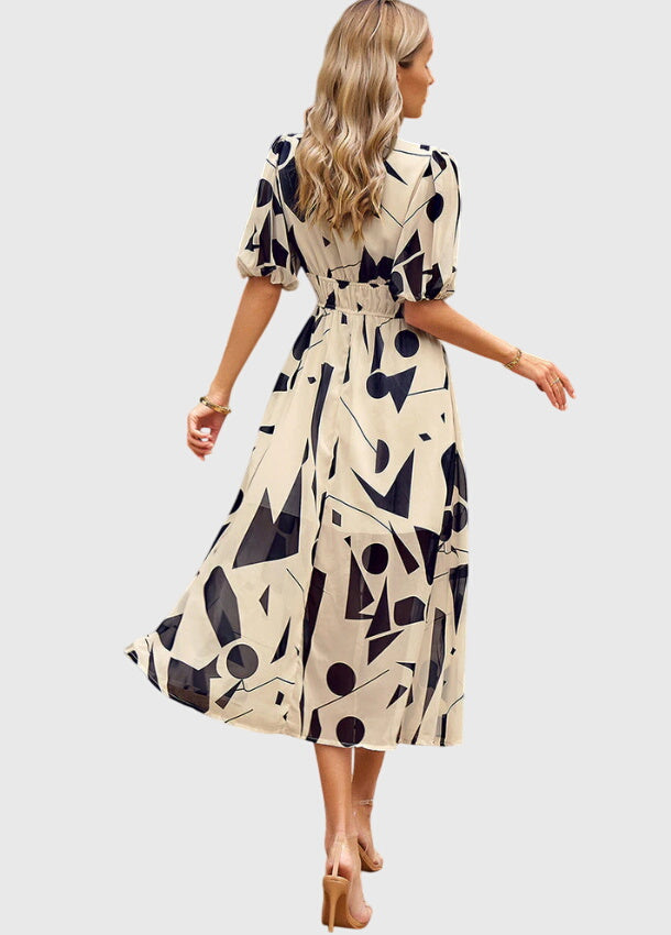 Navi | Flattering Floral Midi Dress