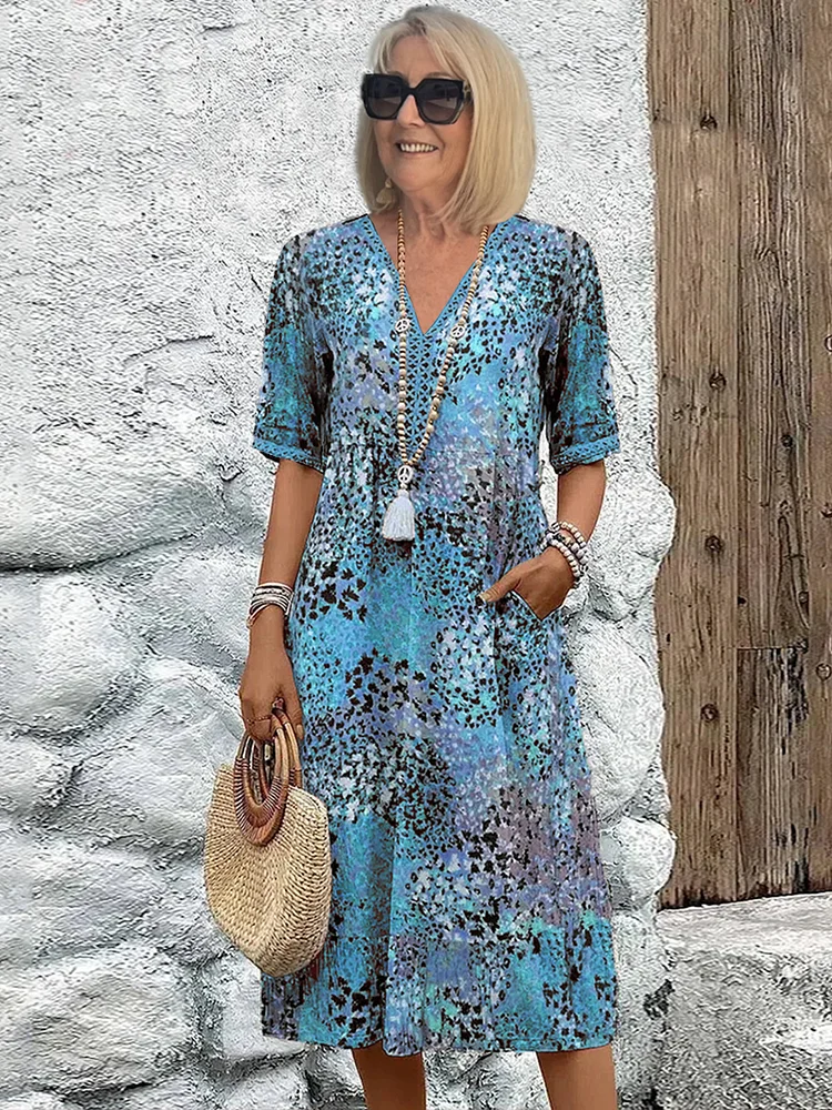 Marina | Relaxed Midi Dress