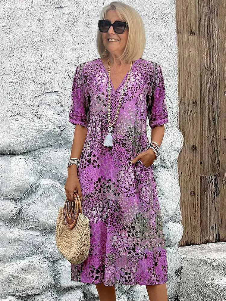 CAITLIN | EFFORTLESS MIDI DRESS