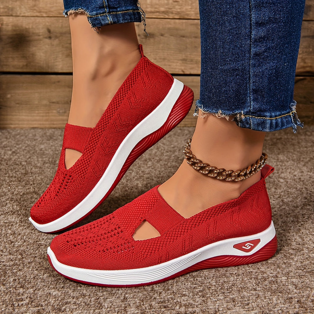 PAULA – COMFORT KNIT SNEAKERS