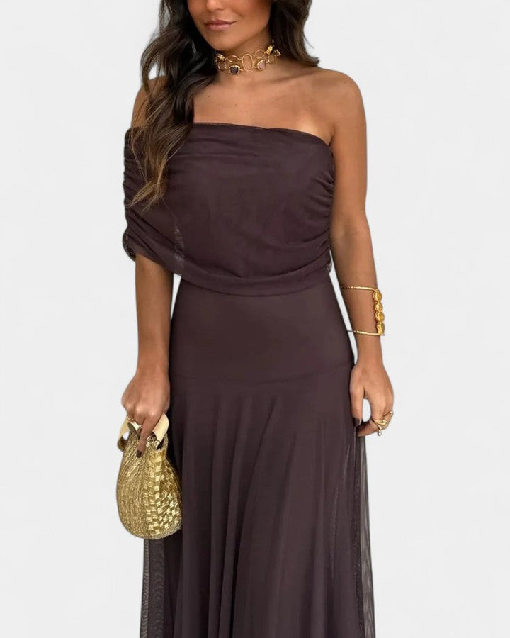 Bonnie | One-Shoulder Maxi Dress