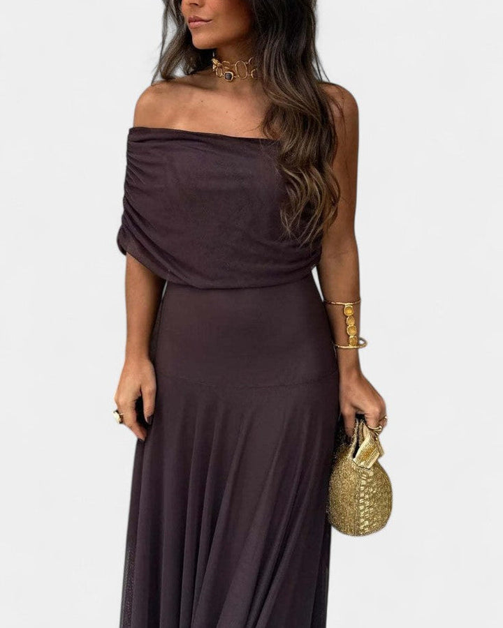 Bonnie | One-Shoulder Maxi Dress