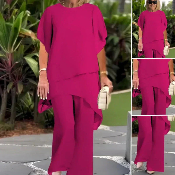 Herlene | Chic Set with Top and Trousers