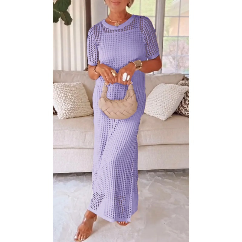 Bethany - Cut-Out Long Maxi Dress + Free Inner Dress