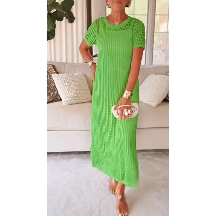 Bethany - Cut-Out Long Maxi Dress + Free Inner Dress